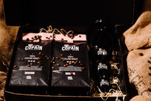 Load image into Gallery viewer, GIFT BOX: 3 cups (Espresso, Lungo, Cappuccino) + 2 KG Café Copain

